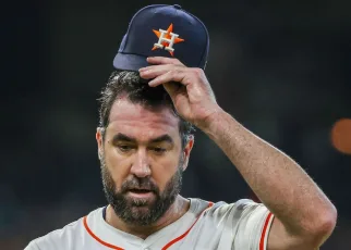 Astros’ Verlander lasts 5 innings in first start since June