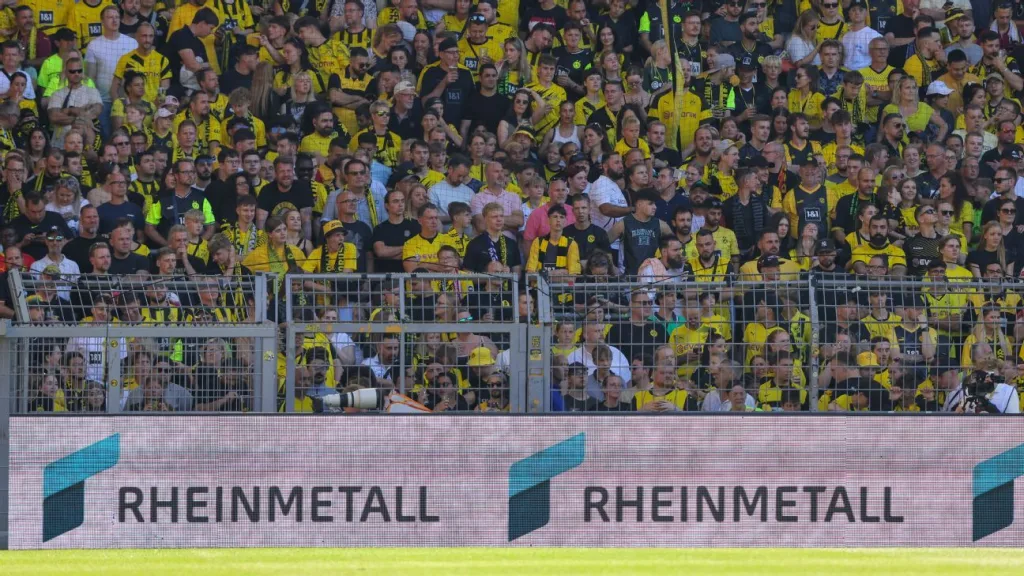 Dortmund fans to protest sponsorship with arms manufacturer