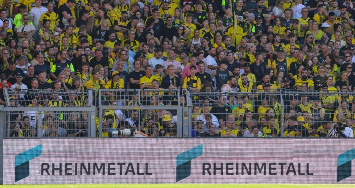 Dortmund fans to protest sponsorship with arms manufacturer