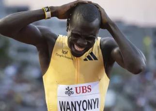 Olympic champ Wanyonyi runs 4th fastest 800 meters