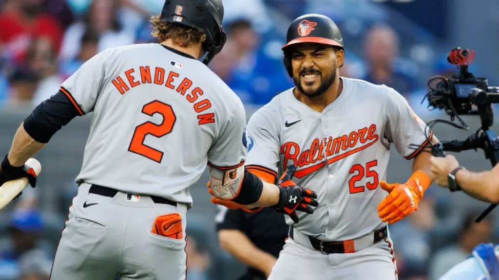 Veteran Anthony Santander showing young Orioles how it’s done