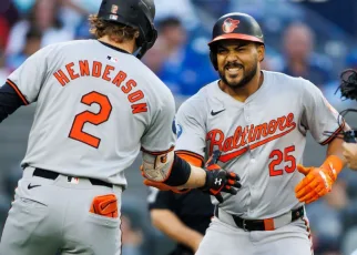 Veteran Anthony Santander showing young Orioles how it’s done