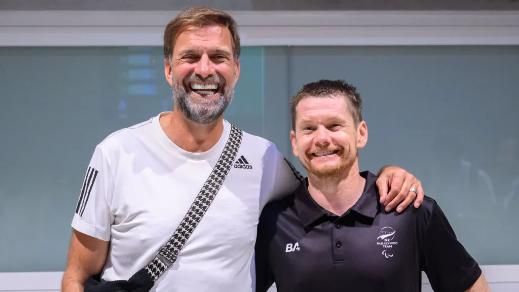 Klopp joins Paralympics crowd to cheer on long-time friend