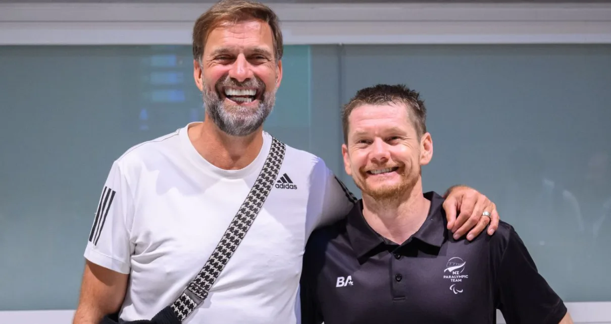 Klopp joins Paralympics crowd to cheer on long-time friend