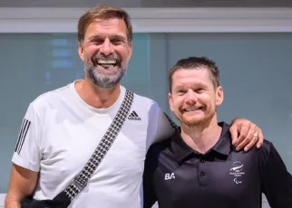 Klopp joins Paralympics crowd to cheer on long-time friend