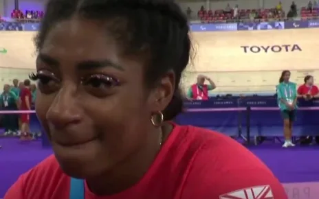 Kadeena Cox addresses fall that ended Paralympics gold medal hopes | Sport