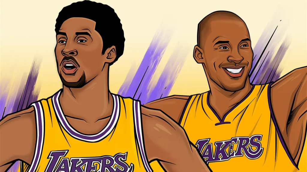 Kobe Bryant’s two legendary NBA careers as No. 8 and No. 24