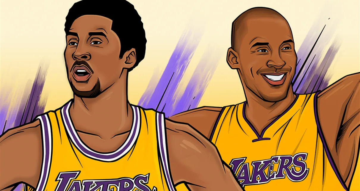 Kobe Bryant’s two legendary NBA careers as No. 8 and No. 24