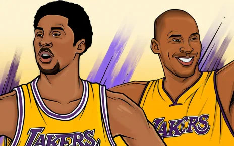 Kobe Bryant’s two legendary NBA careers as No. 8 and No. 24