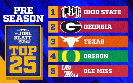 Joel Klatt’s preseason top 25: Ohio State or Georgia at No. 1?