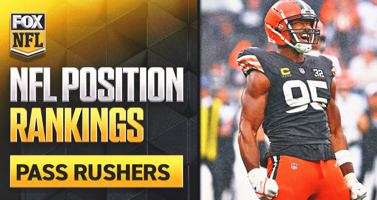 2024 Best NFL pass rushers: Myles Garrett, T.J. Watt lead rankings