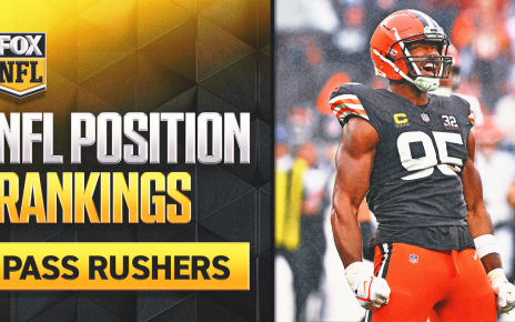 2024 Best NFL pass rushers: Myles Garrett, T.J. Watt lead rankings