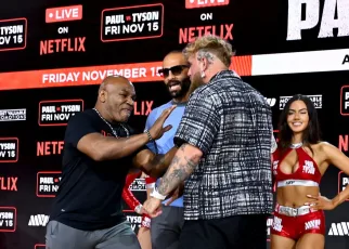 New York boos Jake Paul relentlessly during Mike Tyson press conference