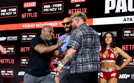 New York boos Jake Paul relentlessly during Mike Tyson press conference