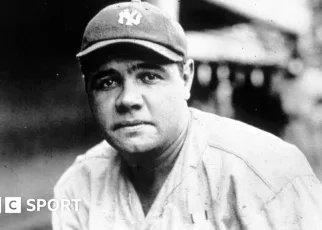 Babe Ruth’s ‘called shot’ jersey sells for record £18.1m at auction