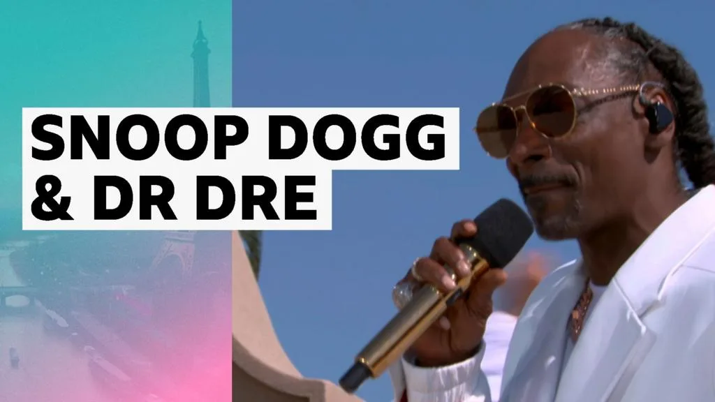 Snoop Dogg and Dr Dre team up for closing ceremony performance