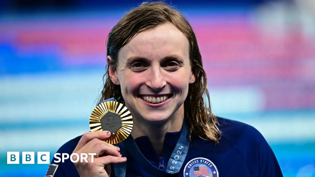 Katie Ledecky wins ninth Olympic gold with 800m freestyle victory at Paris 2024