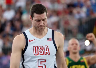 Paris Olympics: Jimmer Fredette sits out with leg injury as U.S. falls to 0-3 in 3×3 basketball