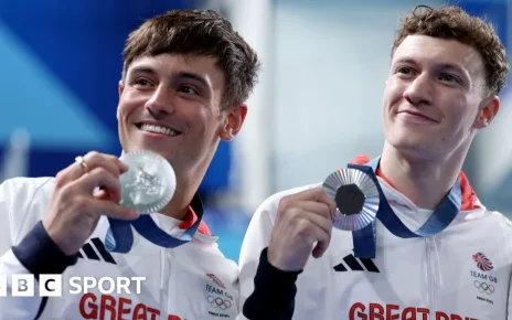 Tom Daley: Noah Williams says his synchro partner ‘has transcended diving’ following his decision to retire