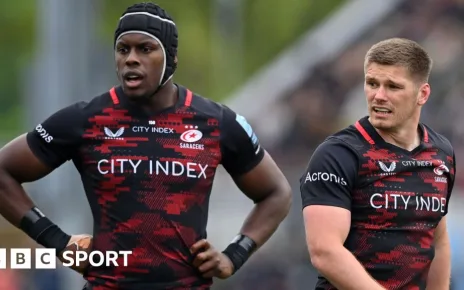 Maro Itoje: Saracens name England forward as captain ahead of 2024-25 season