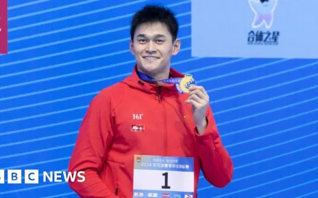 Disgraced swimmer Sun Yang back after drugs ban