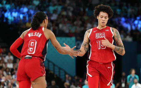 Olympic basketball: Team USA women roll Brazil for 59th straight Olympic victory