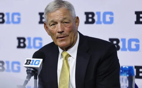 Iowa head coach Kirk Ferentz to serve 1-game suspension for Cade McNamara recruiting violation