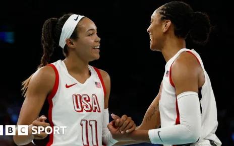 Paris Olympics 2024: USA reach women’s basketball final in bid for eighth straight gold