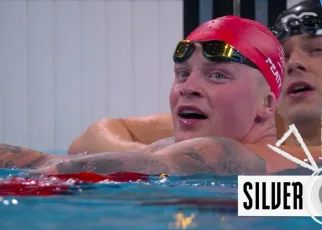 GB's Peaty narrowly misses out on 100m breaststroke gold