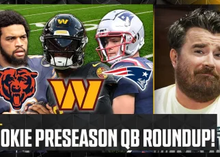 Caleb Williams & Drake Maye headline Rookie QB preseason rankings | NFL on FOX Pod