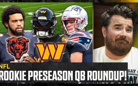 Caleb Williams & Drake Maye headline Rookie QB preseason rankings | NFL on FOX Pod