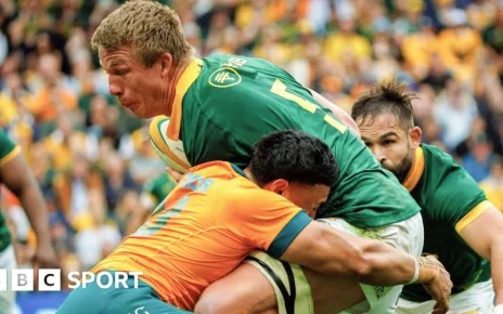 Rugby Championship: South Africa crush Australia in opener