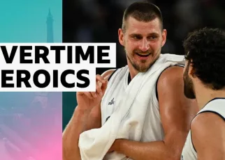 Paris 2024 Olympics video: Nikola Jokic helps Serbia beat Australia