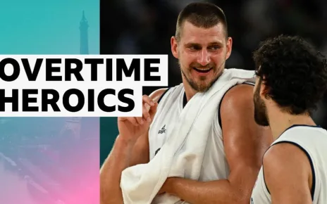 Paris 2024 Olympics video: Nikola Jokic helps Serbia beat Australia