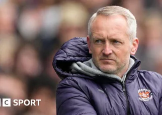 Neil Critchley: Blackpool sack boss after winless start to League One campaign