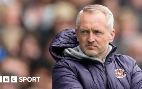 Neil Critchley: Blackpool sack boss after winless start to League One campaign