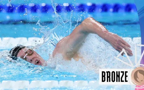 Ireland's Wiffen takes 1500m freestyle bronze as USA's Finke breaks world record