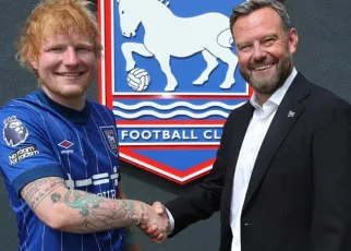 Ed Sheeran’s perfect purchase! Pop star buys minority stake in Ipswich Town ahead of Premier League return – but the boyhood fan WON’T have any decision-making power