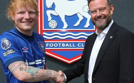 Ed Sheeran’s perfect purchase! Pop star buys minority stake in Ipswich Town ahead of Premier League return – but the boyhood fan WON’T have any decision-making power