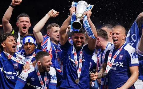 Ed Sheeran’s paint job, a Portman Road facelift and inspiration from Arizona firefighters: How Ipswich have geared up for their Premier League return after two decades away