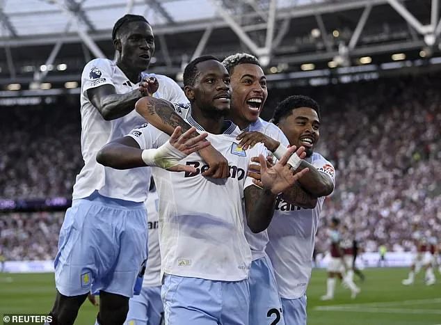 Jhon Duran delivers perfect apology to Aston Villa fans by signalling he’s here to stay as he scores his team’s winner against West Ham… after gesturing that he had agreed a move to the Hammers earlier this summer