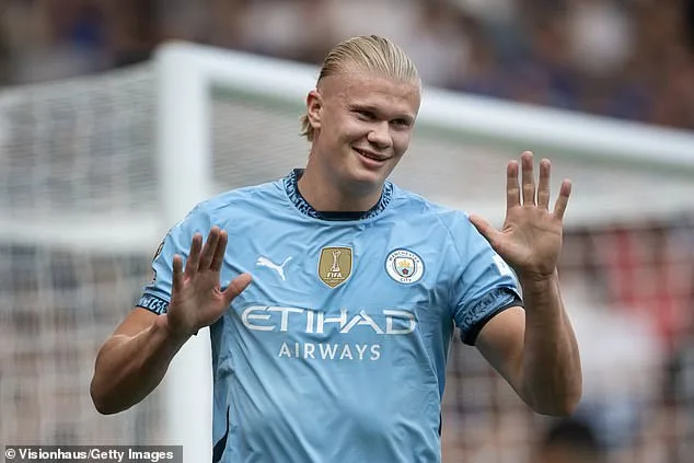 Erling Haaland vents his frustrations at Enzo Fernandez claiming the Chelsea midfielder ‘STAMPED on him’ during Man City’s 2-0 win – and insists ‘I don’t know what he wants!’