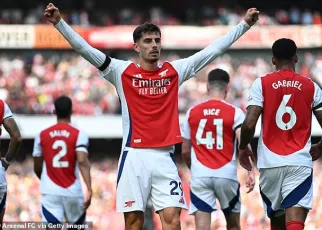 Why Arsenal DON’T need a new striker: Mikel Arteta’s side scored 91 goals last season in a system tailor-made for his wingers while Kai Havertz’s stats are not getting the attention they deserve