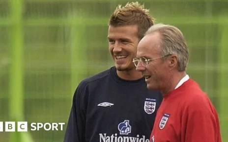 Sven-Goran Eriksson: David Beckham leads tributes to former England manager