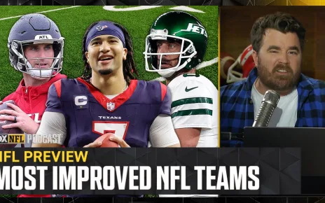 Which three NFL teams improved the most this offseason? | NFL on FOX Pod