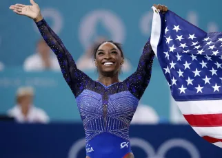 Brilliant Biles claims her sixth gold medal on day 6 at the Olympic Games