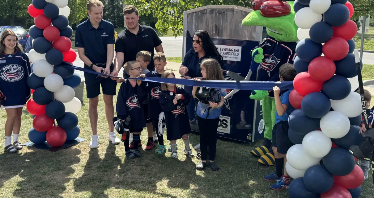 Blue Jackets Help Launch Sporting Goods Donation Initiative – The Hockey Writers – Columbus Blue Jackets