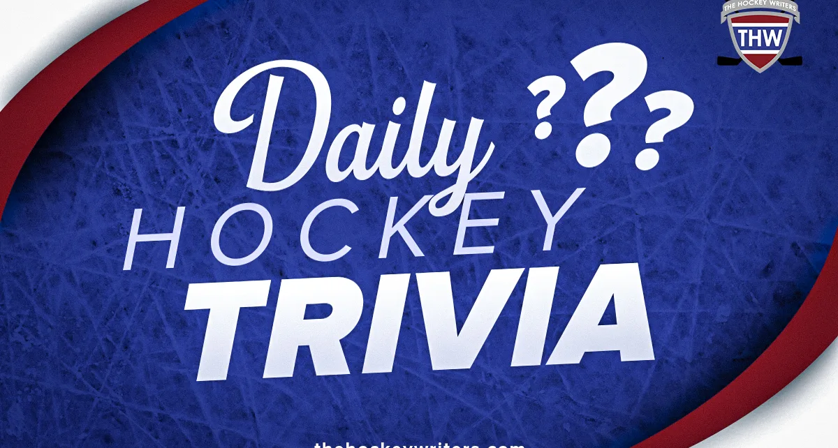 Daily Hockey Trivia – NCAA Alumni, Pronger Trades & Hall’s Streak – The Hockey Writers – NCAA