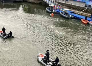 Open Water Swimmers Take to the Seine on Wednesday after Tuesday’s Training Cancellation