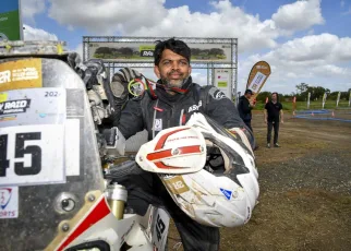 Jatin Jain “slowly inching towards my dream to stand” at 2025 Dakar Rally